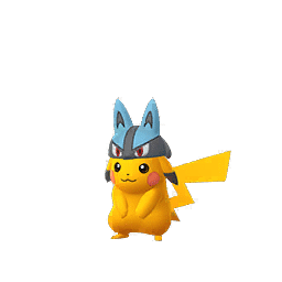 Shiny Pikachu (lucario) 