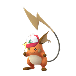 Shiny Raichu (ash hat)