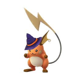 Shiny Raichu (witch hat)