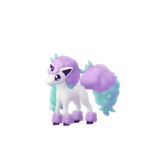 Mavin  Pokemon Shiny Ponyta Galarian Wearing Special Meloetta