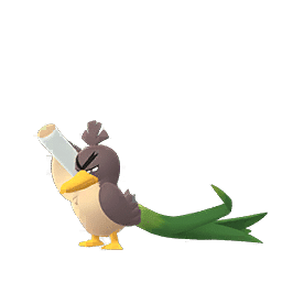 Pokémon GO-Evolving Shiny Galarian Farfetch'd