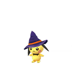 Shiny Pichu (witch hat)