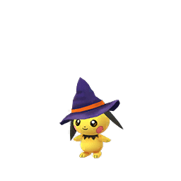 Shiny Pichu (witch hat)
