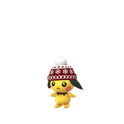 Shiny Pichu (winter hat)