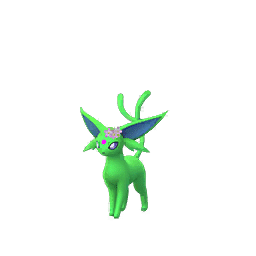 Shiny Espeon (flower crown)