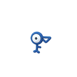 Unown F-Pokémon Go shiny