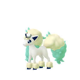 Shiny Galarian Ponyta (Meloetta hat)