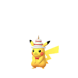 Shiny Pikachu (cake custome)