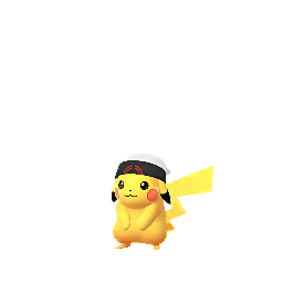 Pikachu (Brendan's hat)
