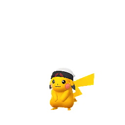 Shiny Pikachu (Brendan's hat)
