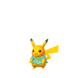 Shiny Pikachu (blue citrus shirt)